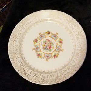 COPY - Gold Detail Set of 4 Dinner Plates